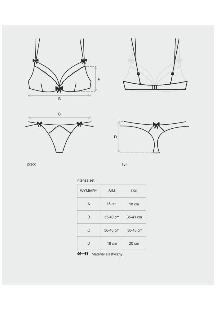 OBSESSIVE - INTENSA SET S/M
