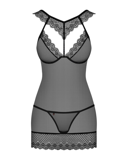 OBSESSIVE - CHEMISE & THONG