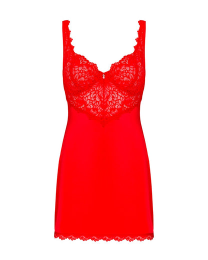 OBSESSIVE - AMOR CHERRIS CHEMISE & THONG