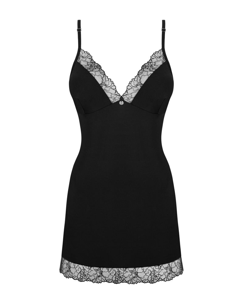 OBSESSIVE - BELLA ROU CHEMISE & THONG