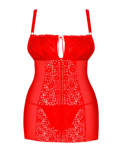 OBSESSIVE - BLOSSMINA CHEMISE & THONG
