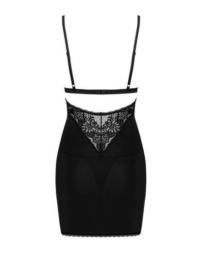 OBSESSIVE - MADERRIS CHEMISE & THONG