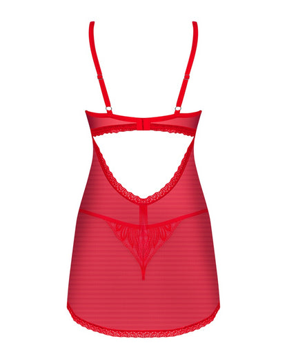 OBSESSIVE - BABYDOLL PLUS THONG CHILISA