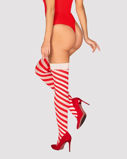 OBSESSIVE - KISSMAS STOCKINGS L/XL