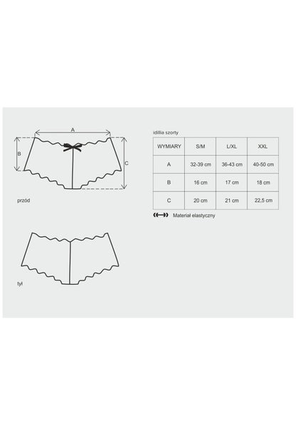 OBSESSIVE - IMPERIA SHORTIES L/XL