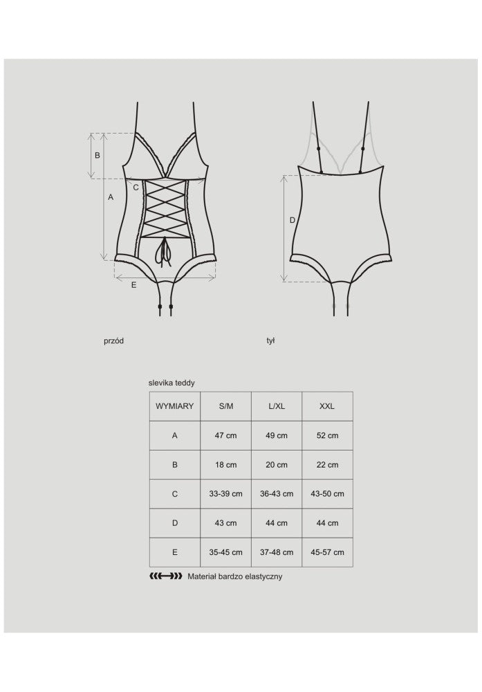 OBSESSIVE - SLEVIKA TEDDY  S/M
