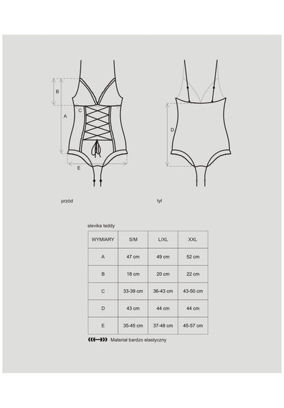 OBSESSIVE - SLEVIKA TEDDY  S/M
