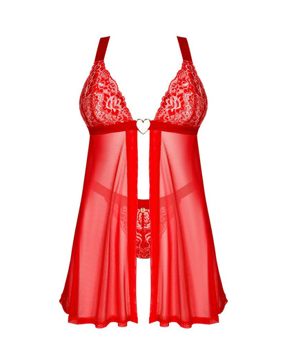 OBSESSIVE - ELIANES BABYDOLL & THONG   XS/S