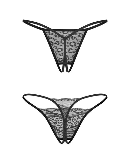 OBSESSIVE - BIANCA 2-PACK THONG L/XL