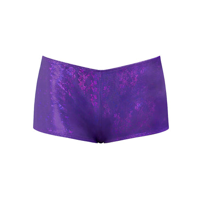MAGIC SILK - GLIMMER MINI BOY SHORT DISCO