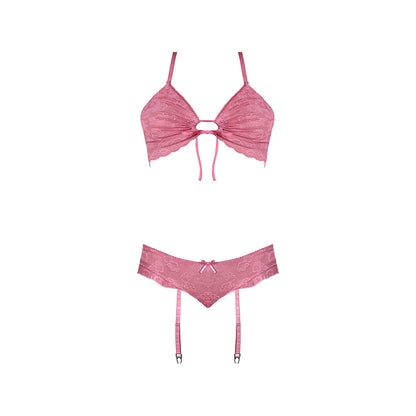 MAGIC SILK - WISTERIA MIST BRALETTE & PANTY WITH REMOVABLE GARTERS