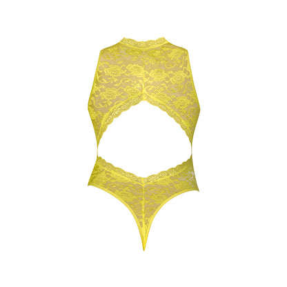 MAGIC SILK - DAFFODIL DREAMS TEDDY WITH SNAP CROTCH