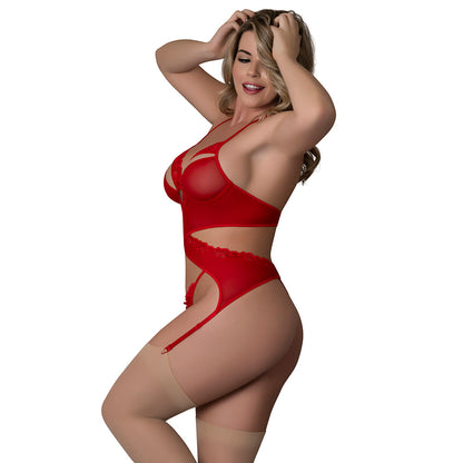 MAGIC SILK - RUSH MERRY WIDOW & PANTY SET