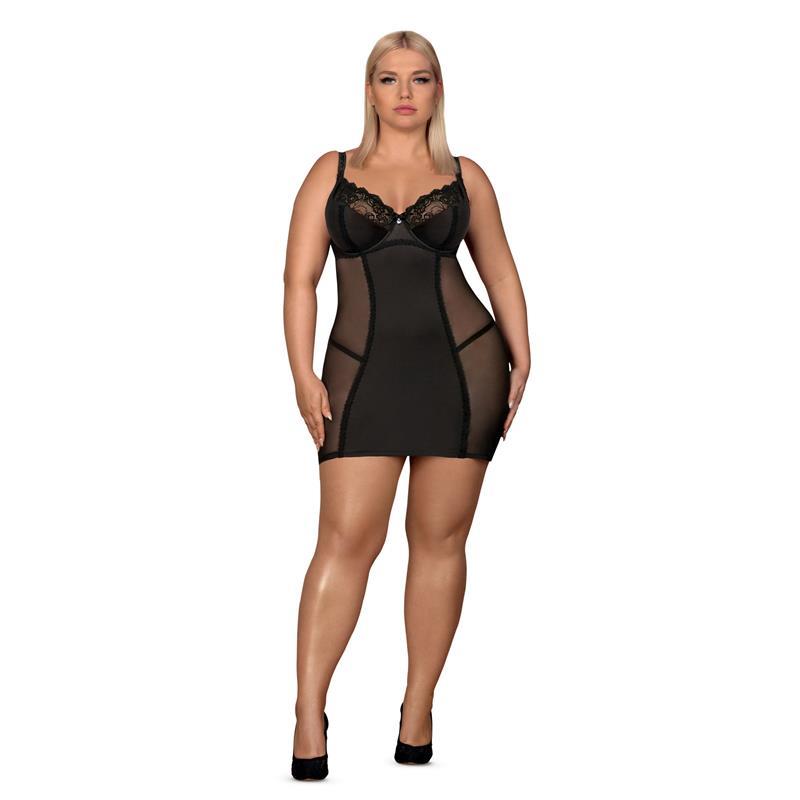 OBSESSIVE - AMALLIE TEDDY WITH SEXY THONG