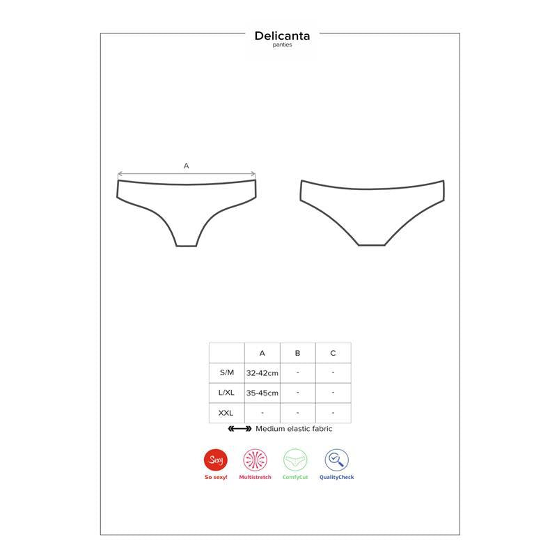 OBSESSIVE - DELICANTA LACE SLIP L/XL