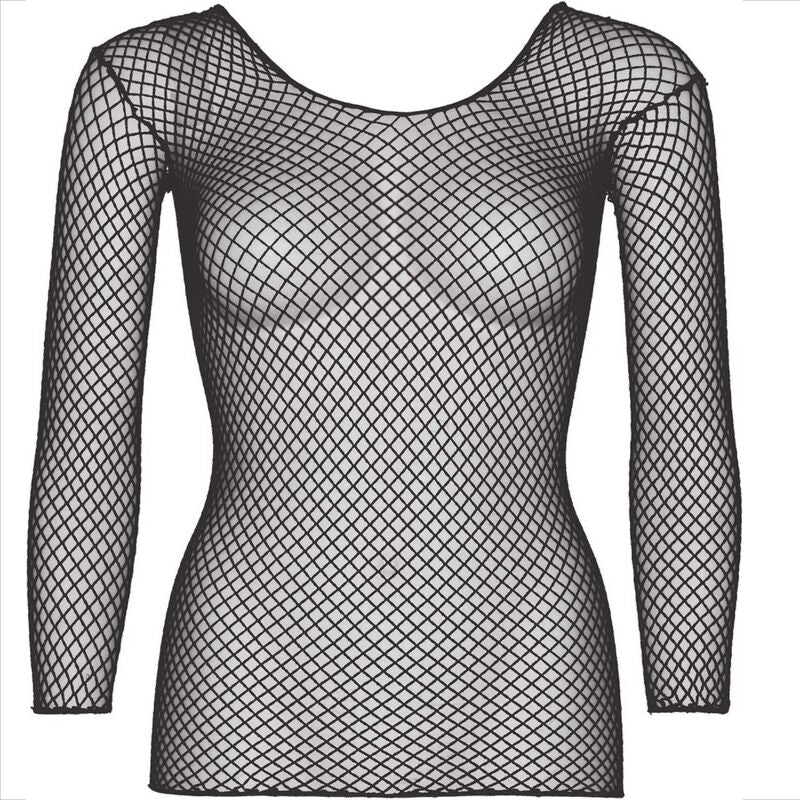 LEG AVENUE - FISHNET LONG SLEEVE T-SHIRT