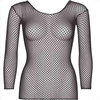 LEG AVENUE - FISHNET LONG SLEEVE T-SHIRT