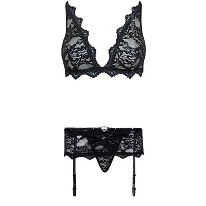 LIVCO CORSETTI FASHION - BELITA LC 90231 BRA + PANTY + GARTER BELT